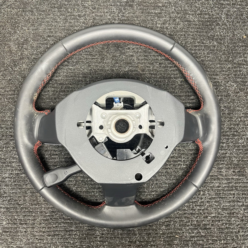 ☑️ 22-24 SUBARU BRZ STEERING WHEEL LEATHER BLACK OEM MANUAL GS131-16410