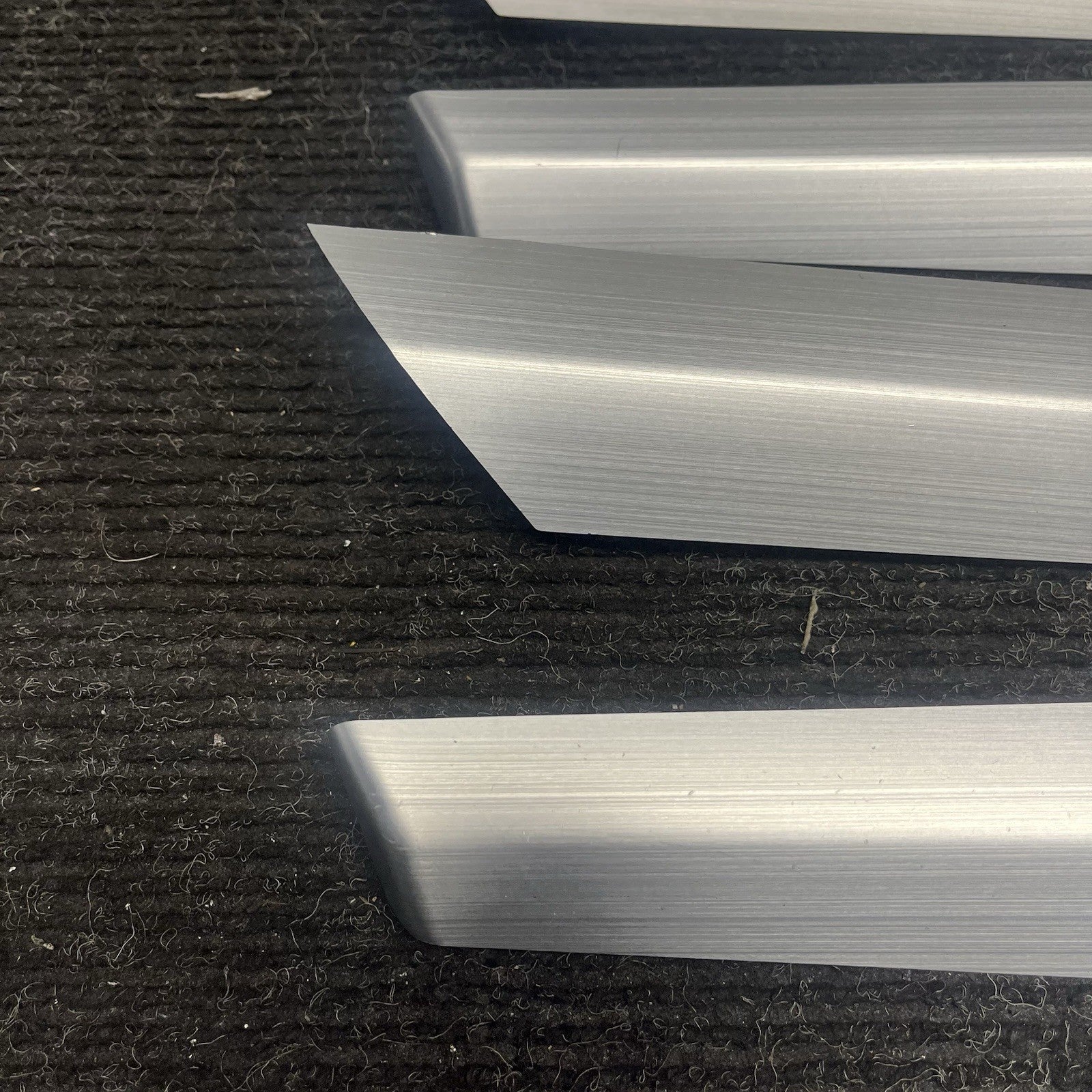 ☑️ 2011-2014 BMW F25 X3 F26 X4 Factory Brushed Aluminum Door Trim Set of 4 OEM