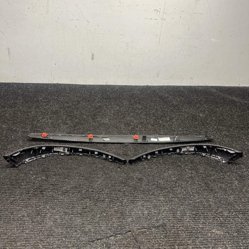 ☑️ 08-13 OEM BMW E82 E88 135 Dash Center Console Door Carbon Wrap Interior Trim