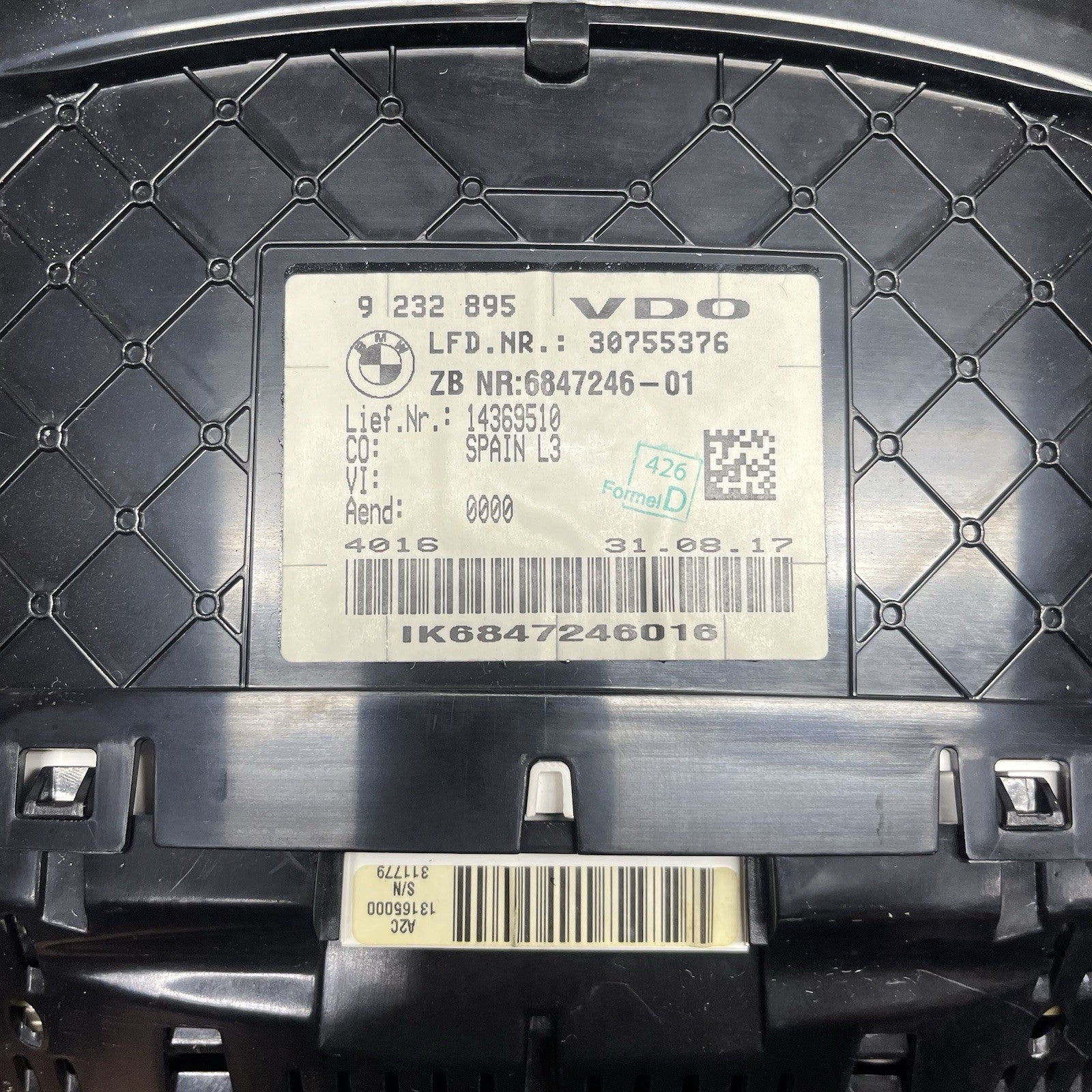 ☑️ 2012-2020 BMW F30 F32 F36 3/4 Series Speedometer Cluster Gauge Sport Line OEM
