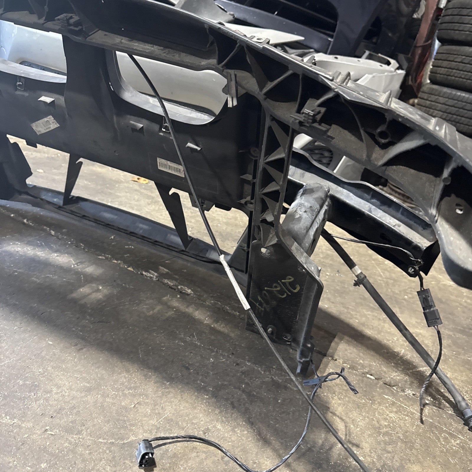 ☑️ Front Core Radiator Support OEM BMW E82 E88 135i 128i W/ REINFORCEMENT BAR