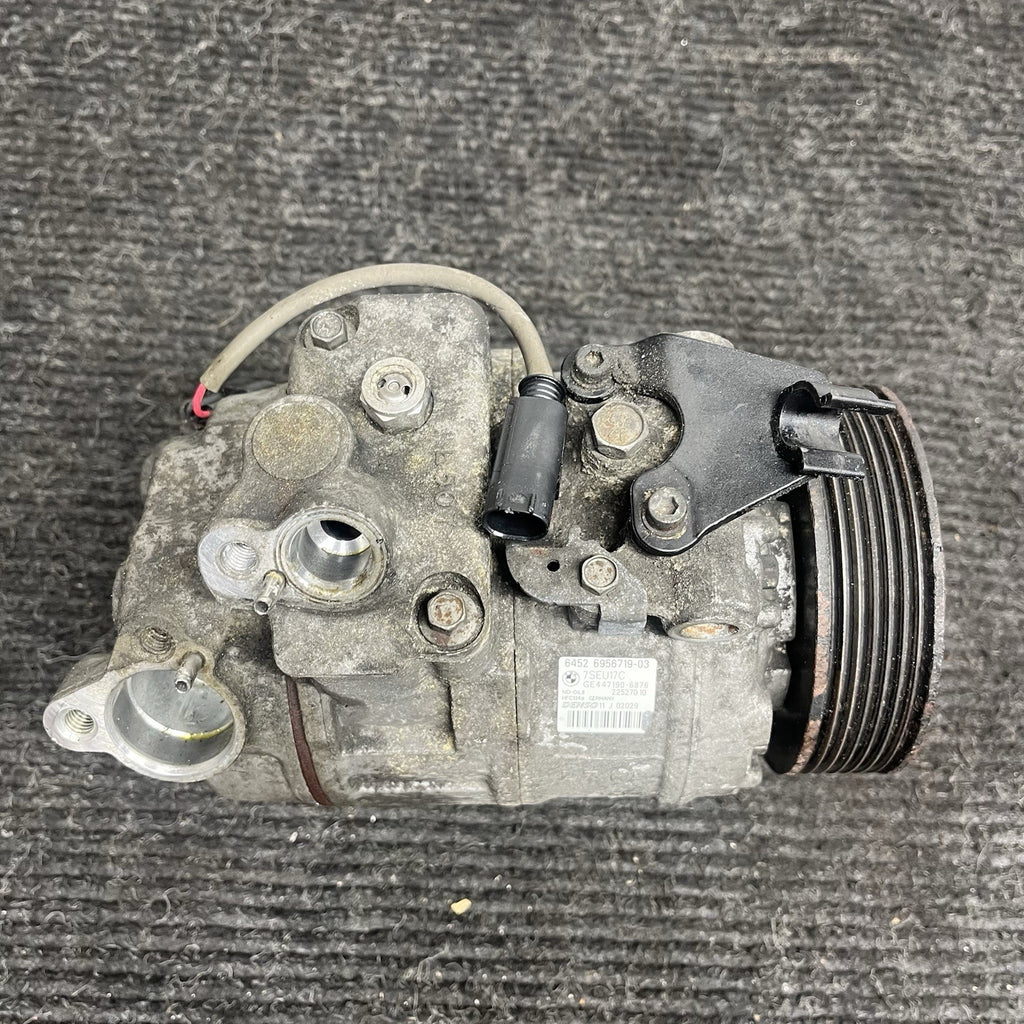☑️ BMW E92 135i 335i N54 N55 ENGINE A/C AC COMPRESSOR AIR CONDITIONING UNIT OEM