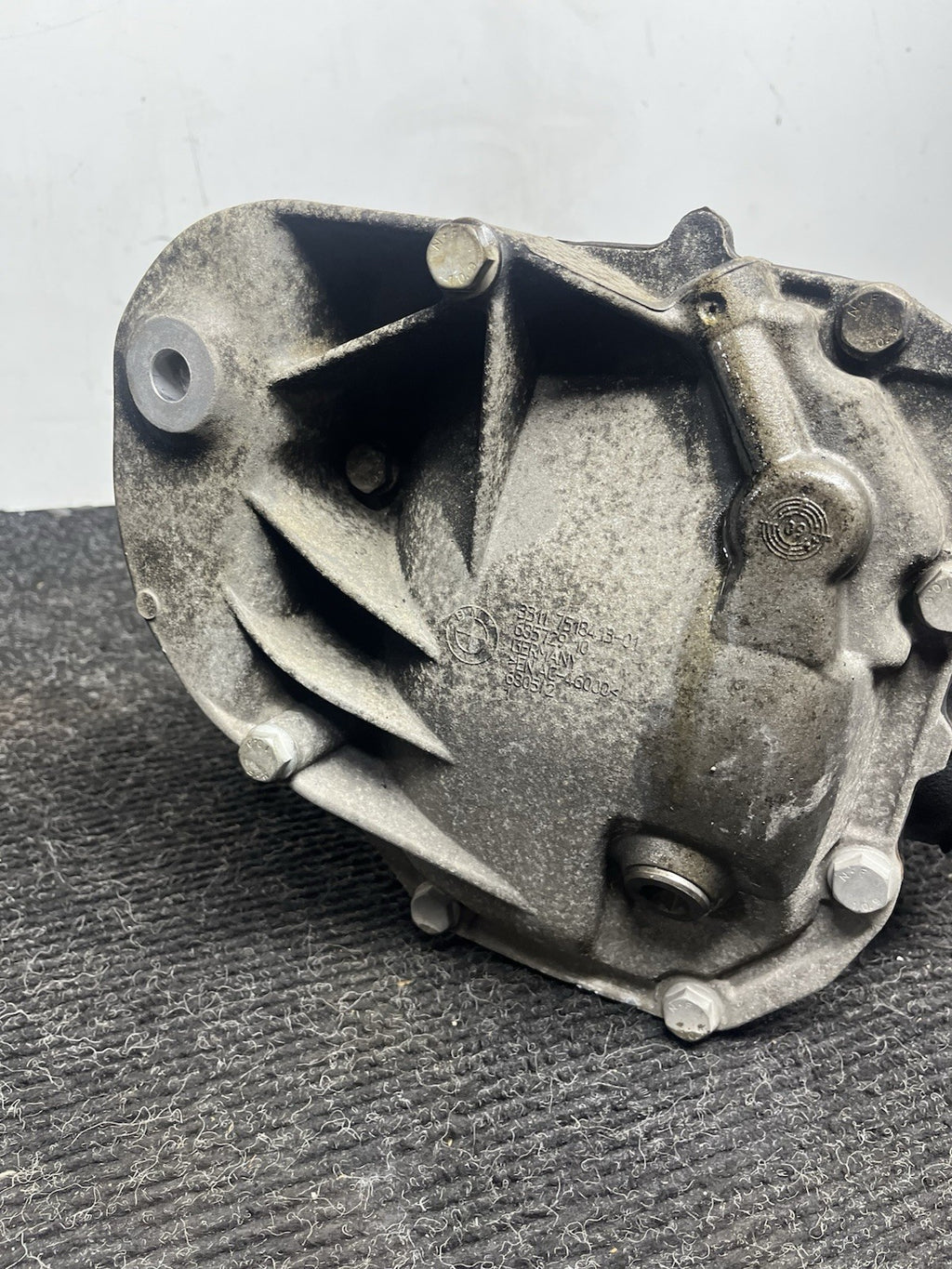 ☑️09-16 OEM BMW E89 Z4 35i N54 DCT Differential Axle Carrier Ratio 2.56 97k Mile