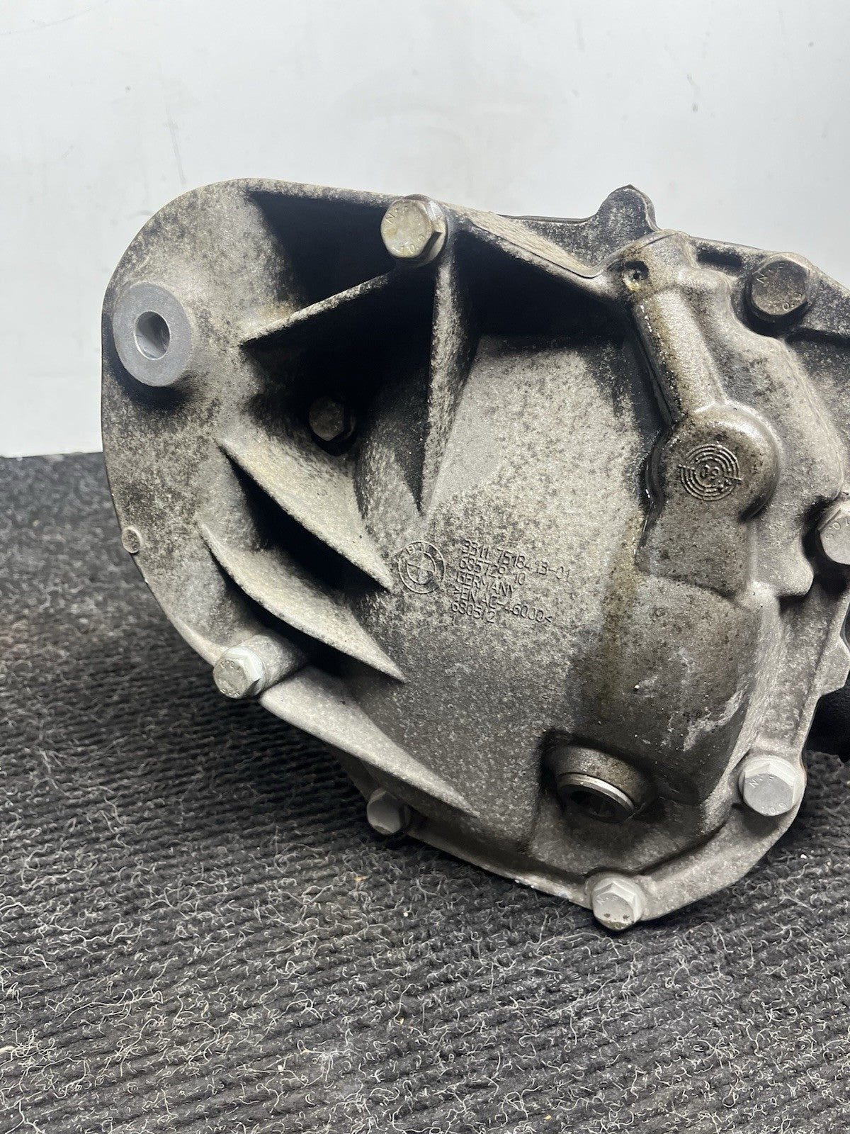 ☑️09-16 OEM BMW E89 Z4 35i N54 DCT Differential Axle Carrier Ratio 2.56 97k Mile