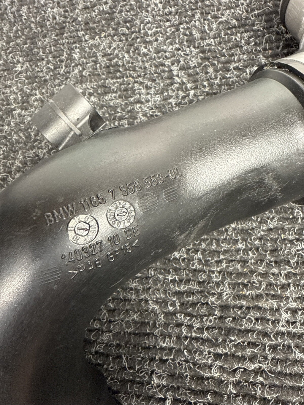 ☑️ 07-13 Bmw E90 135 335 Left Side Intercooler Charge Pipe Intake Pipe Tube Oem