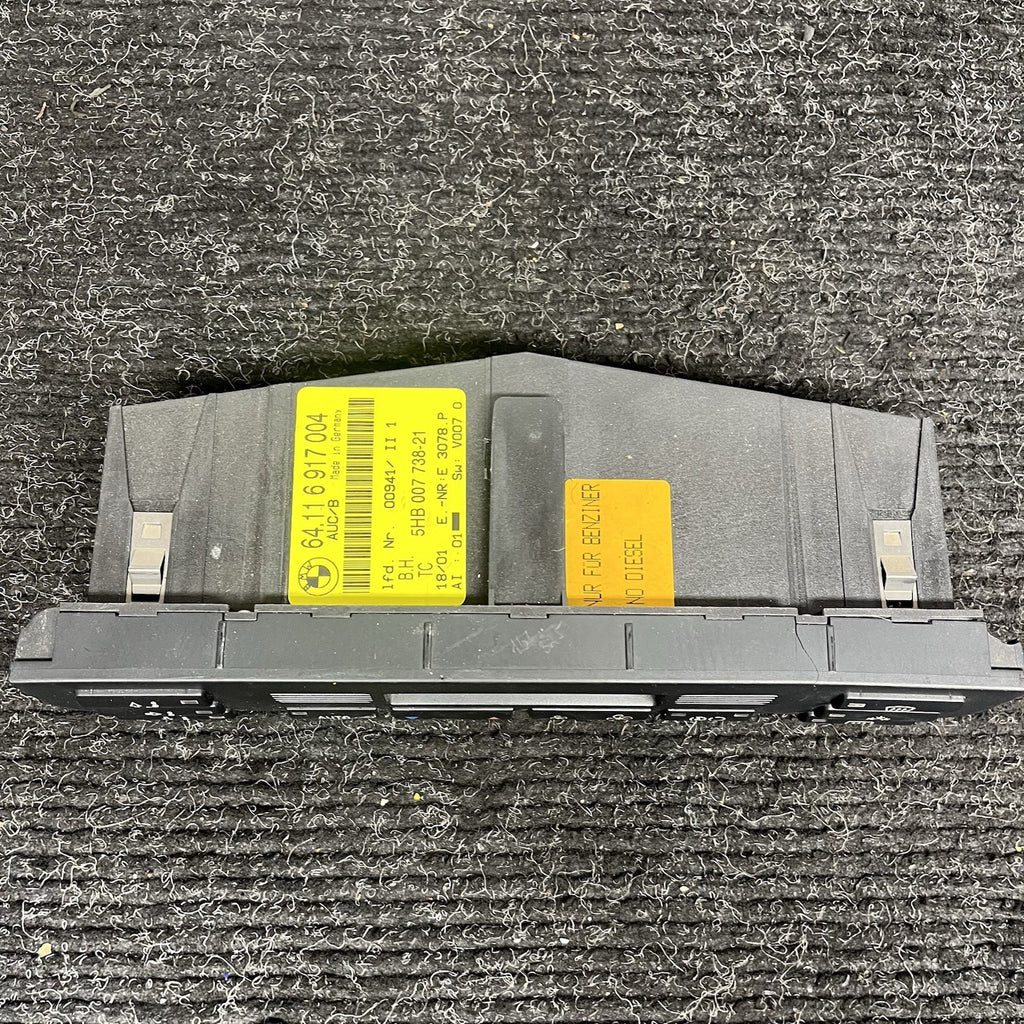 ☑️ 01-06 BMW E46 3-SERIES A/C HEATER CLIMATE CONTROL SWITCH PANEL 6917004 OEM