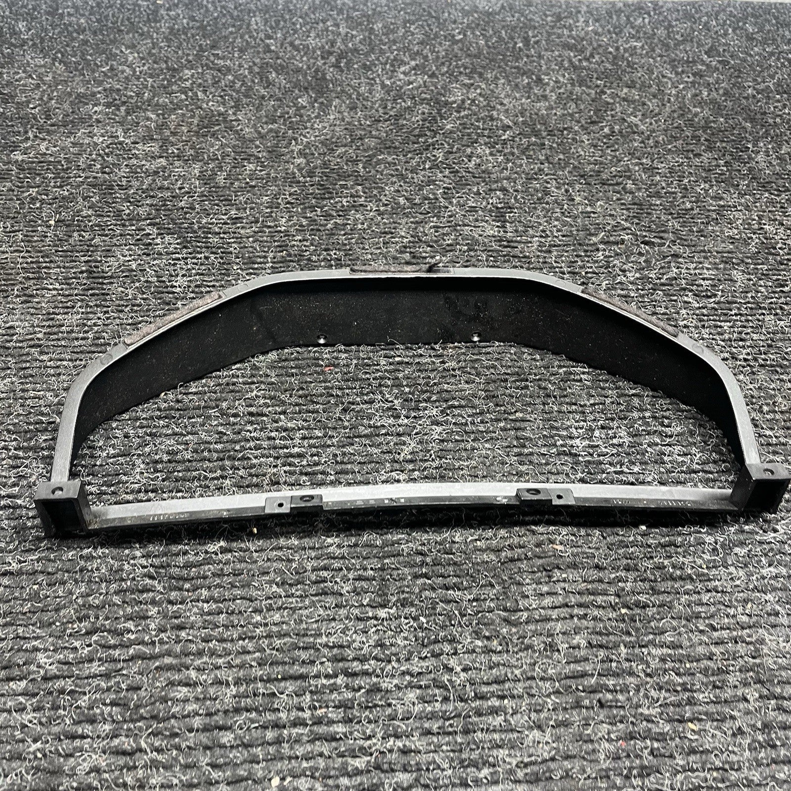 ☑️ 1984-93 BMW 318i OEM Instrument Gauge Cluster Trim Insert Cover Black 1368872