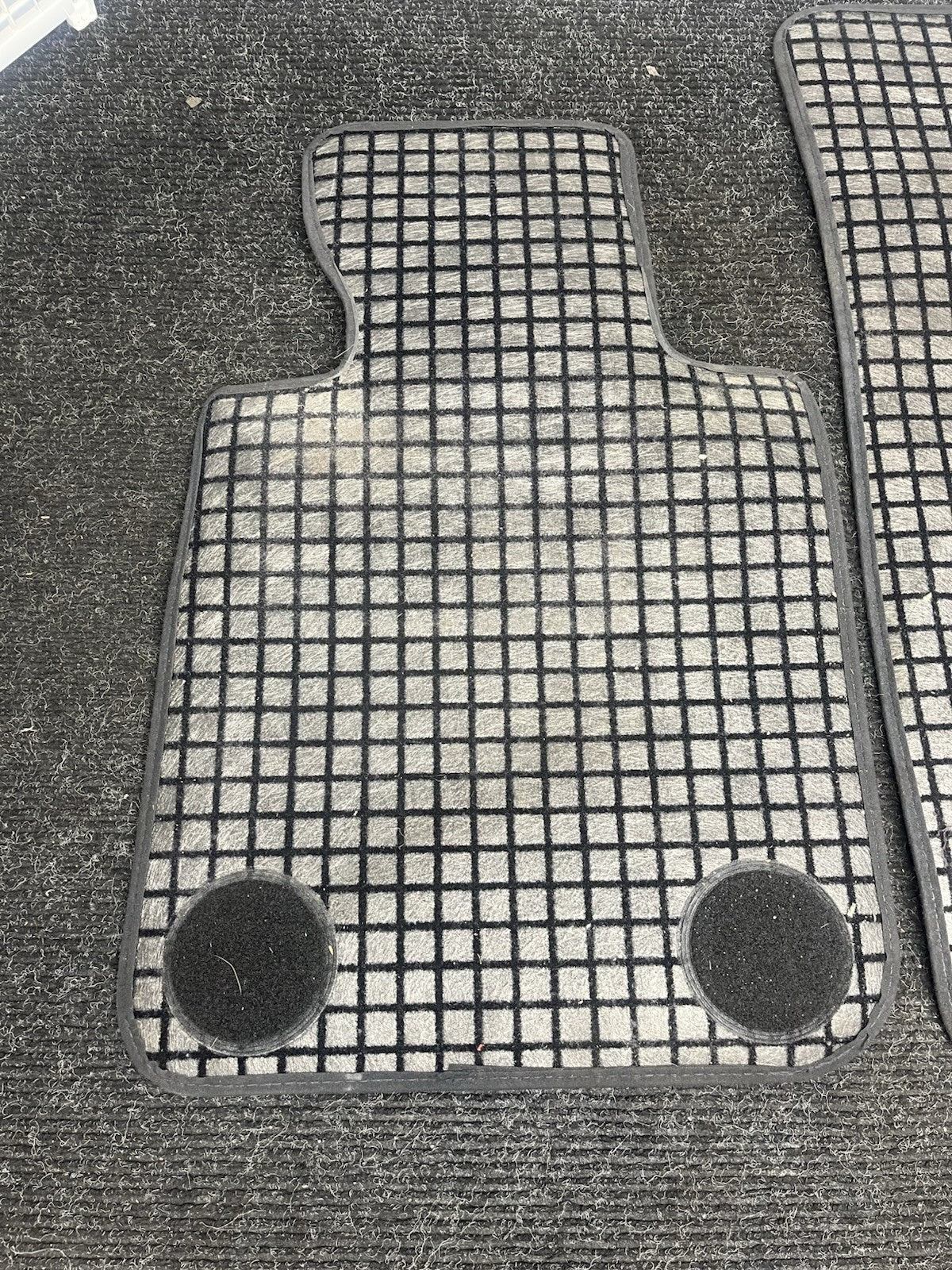 ☑️ 07-13 OEM BMW 3 Series E92 328 328xi Coupe  Black Grey Carpet Floor Mats 2 Dr