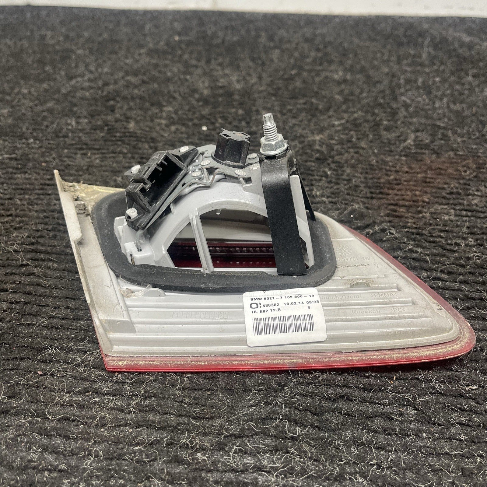 ☑️ 2007-2010 BMW E92 328i 335i COUPE INNER PASSENGER TAIL LIGHT PRE-LCI OEM NOTE