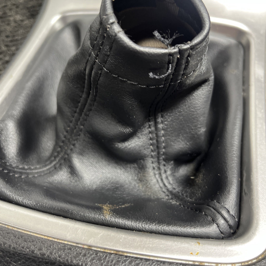 ☑️ 08-14 SUBARU WRX STI CENTER CONSOLE MANUAL GEAR SHIFT BOOT TRIM COVER OEM