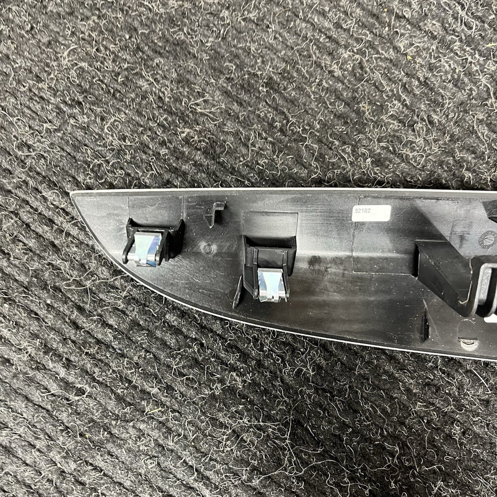 ☑️ 2011-2017 BMW X3 F25 Interior Passenger Dash Silver Trim Cover 9201686 OEM