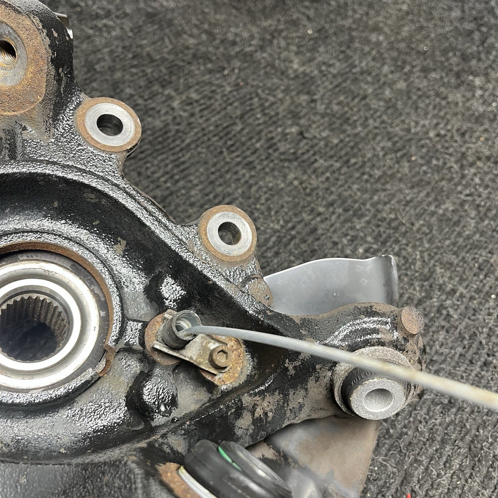 ☑️ 14-21 BMW 228i 230i M235i M240i F22 REAR LEFT DRIVER SPINDLE KNUCKLE HUB