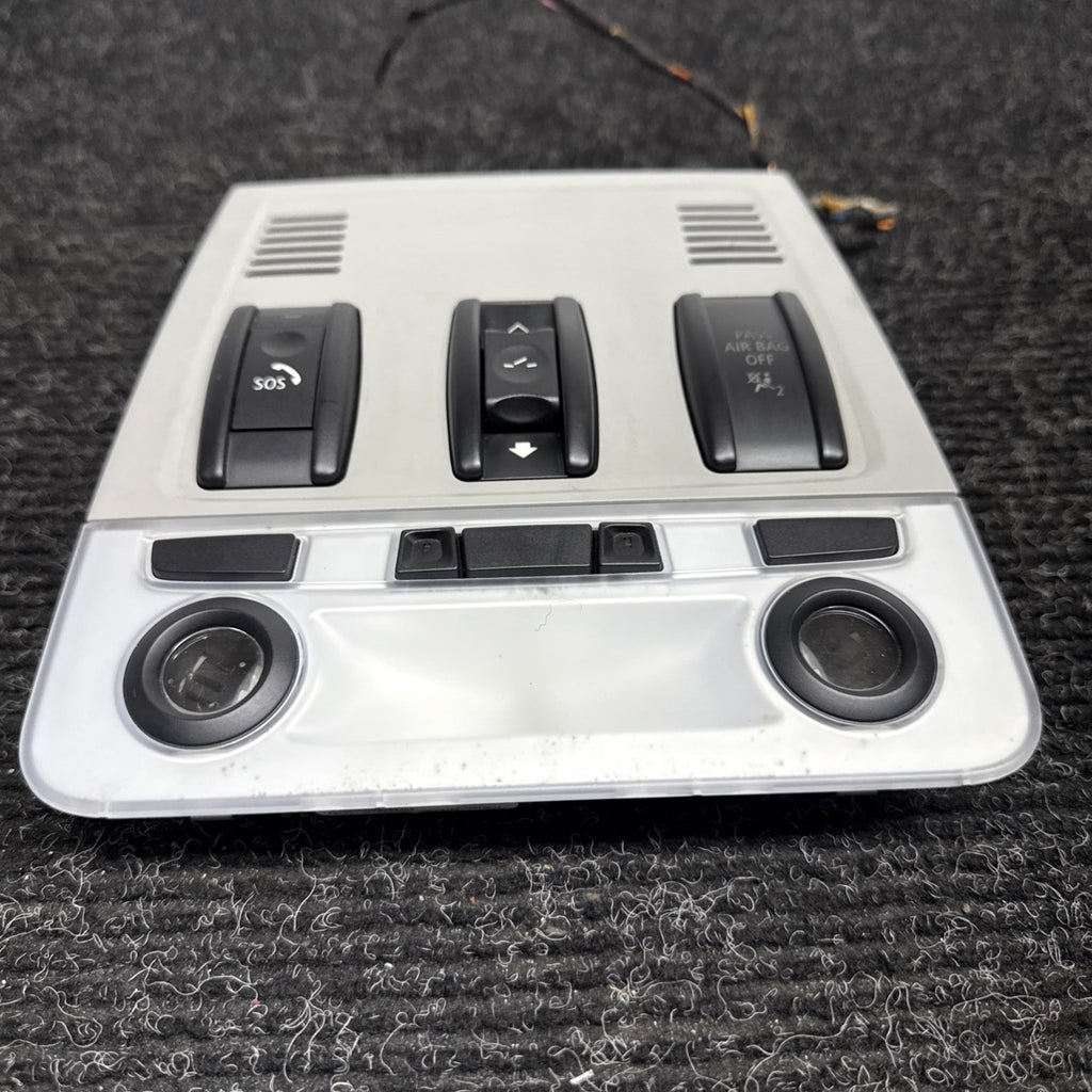 ☑️ 06-13 BMW E90 E92 328I 330I 335I Front Reading Dome Light Switch Panel OEM