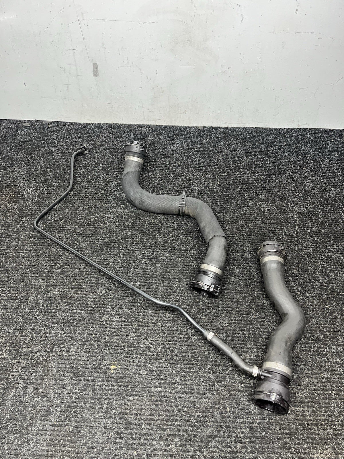 ☑️ 08-13 OEM BMW E90 E92 E93 M3 Engine S65 Radiator Upper Lower Coolant Hose Set