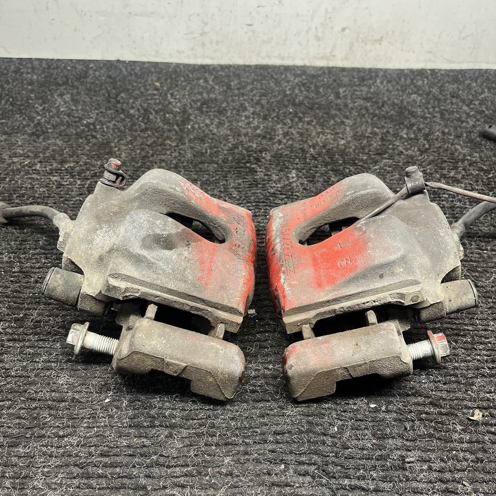 ☑️ 96-99 BMW E36 328iC CONVERTIBLE FRONT LEFT & RIGHT BRAKE CALIPER SET OEM