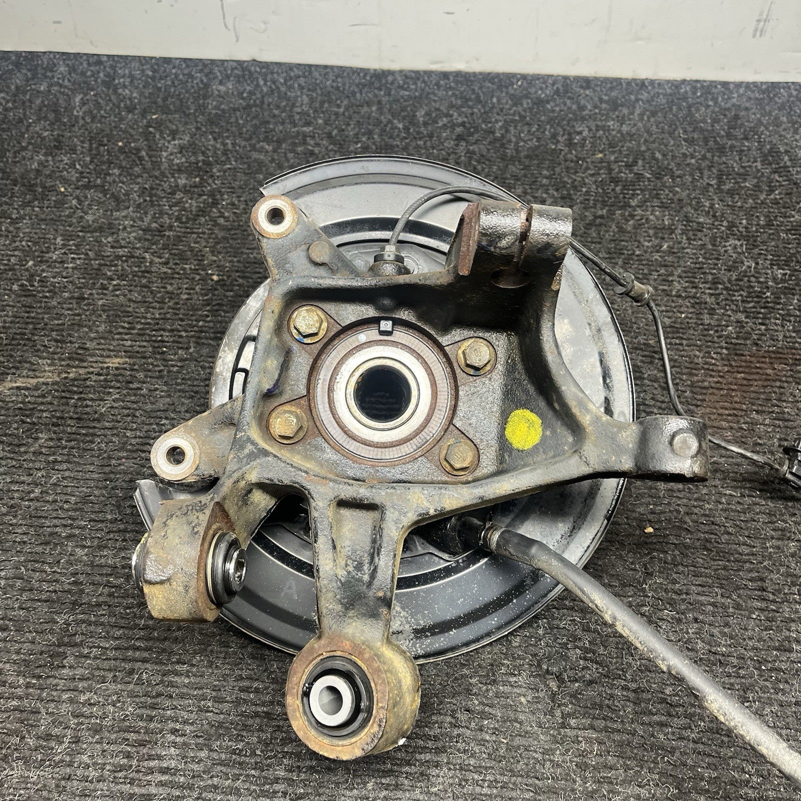 ☑️ 2015-2021 SUBARU WRX AWD REAR LEFT SIDE SPINDLE KNUCKLE & WHEEL HUB OEM