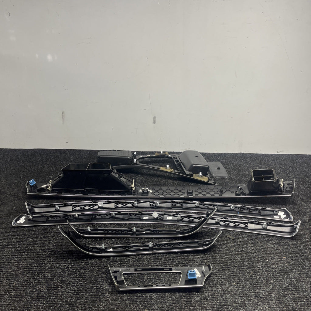 ☑️ 06-11 BMW 3 SERIES E90 SEDAN INTERIOR CONSOLE DOOR DASH TRIM SET ALUMINUM