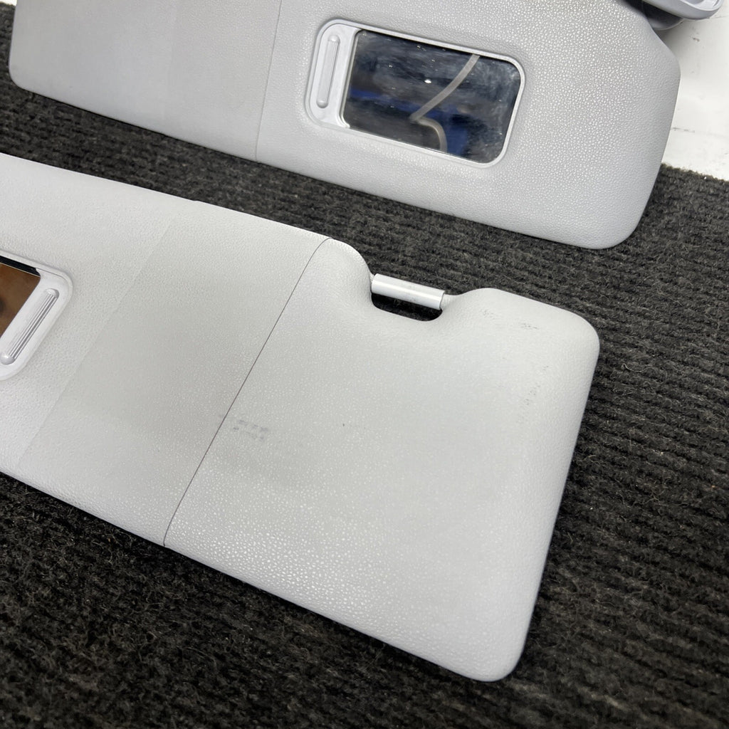 ☑️ BMW E82 128 135 Left Driver Upper Sun Shade Visor Blind Trim Set Cover Oem