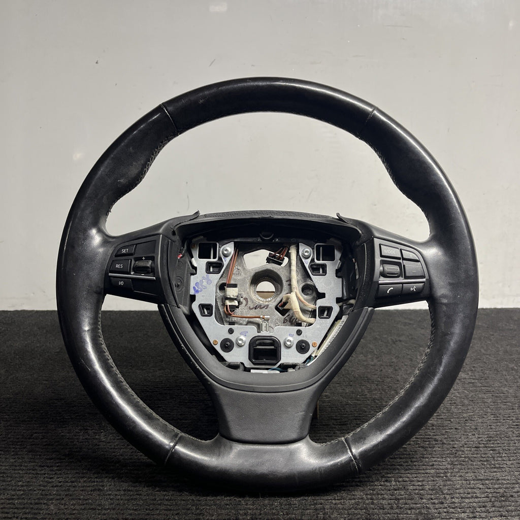 ☑️ BMW F01 F02 F06 F10 F12 5/6/7 Heated Sport Steering Wheel OEM