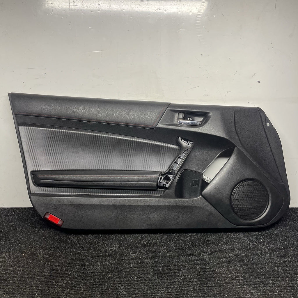 ☑️ 2013-2017 Subaru BRZ FRS Left Driver Side Interior 10 Series Door Panel OEM