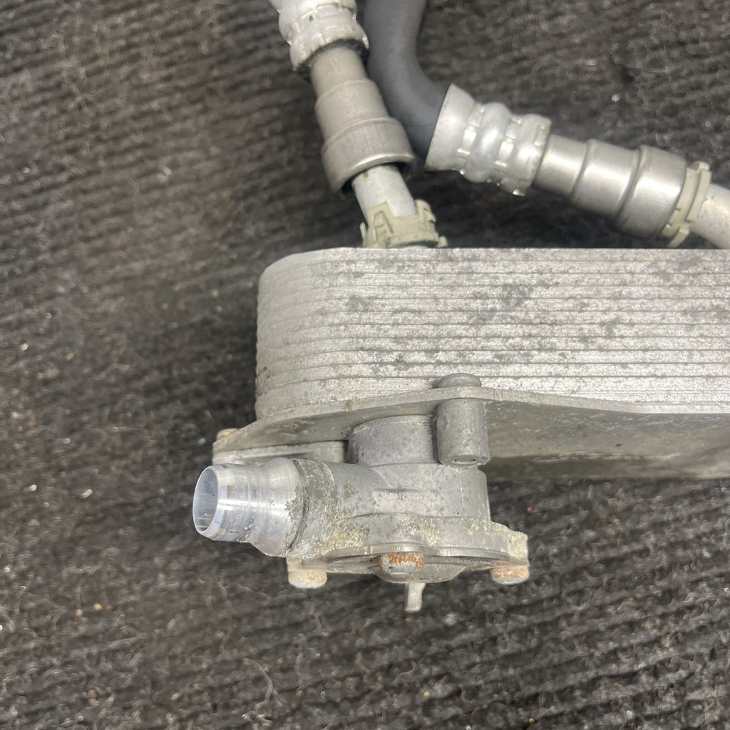 ☑️ 06-11 BMW E90 335d Transmission Oil Cooler Inlet Line Pipe Cooling Hose OEM
