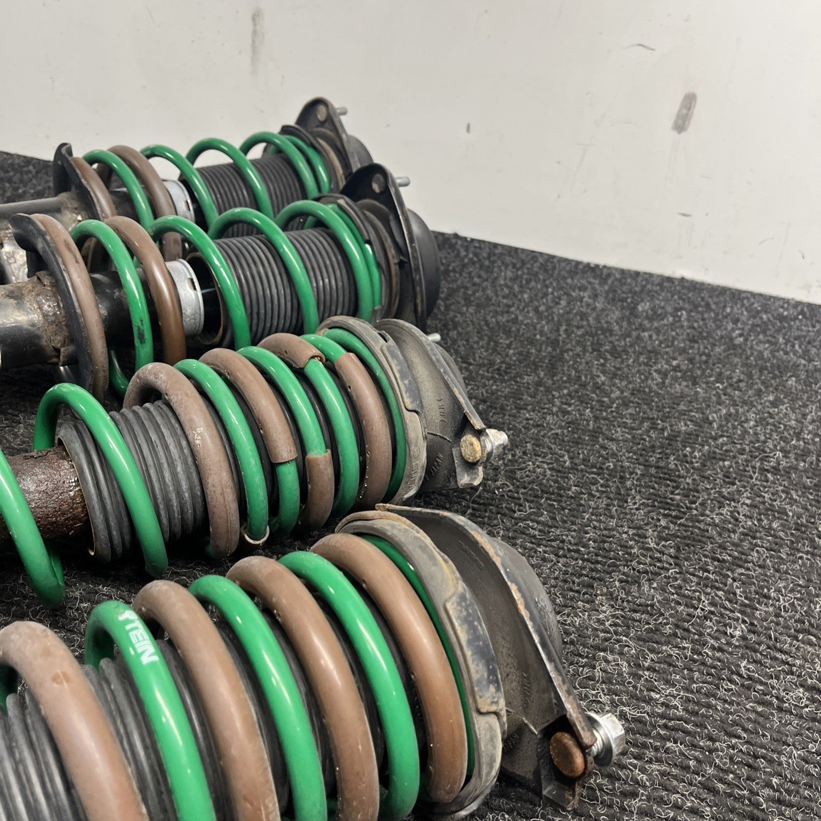 ☑️ OEM Struts W/Lowering Springs Tein Suspension Subaru BRZ Toyota 86 Scion FRS