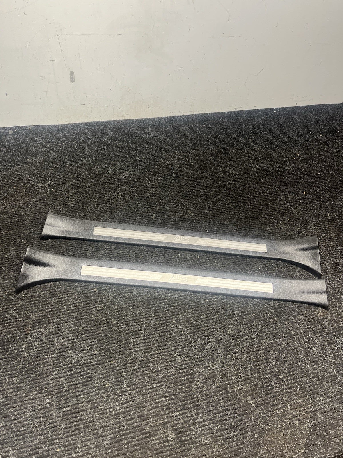 ☑️ 2015-2021 Subaru WRX STI Front Door Sill Trim Set OEM LU85