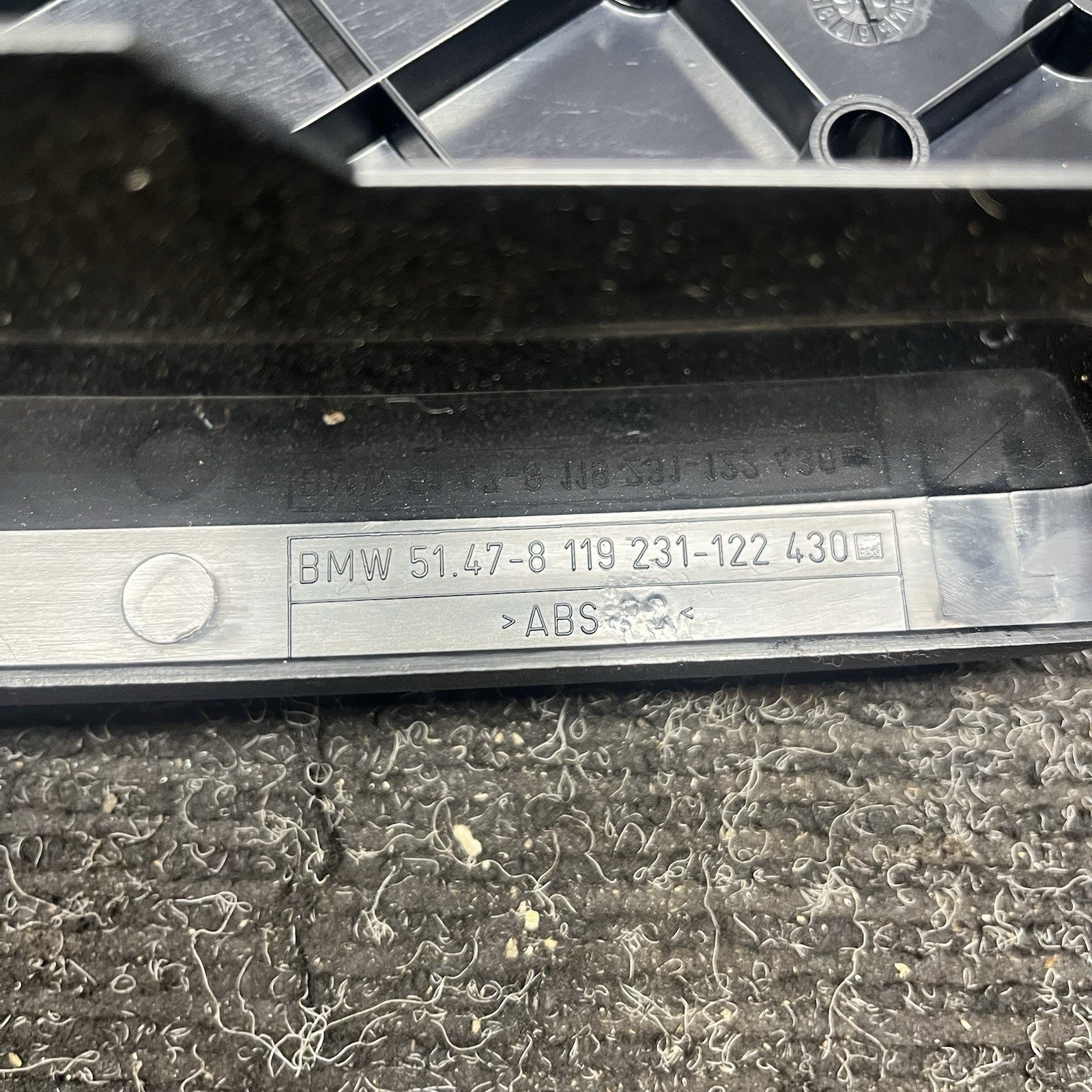 ☑️ 1992-1999 BMW M3 E36 Rear Trunk Driver LH Left Trim Panel 8119231 OEM