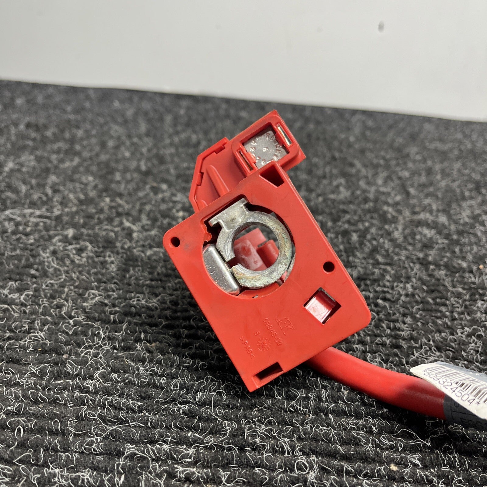 ☑️ 06-13 OEM BMW E82 E90 E92 M3 Battery Plus Pole Terminal Positive Red Cable