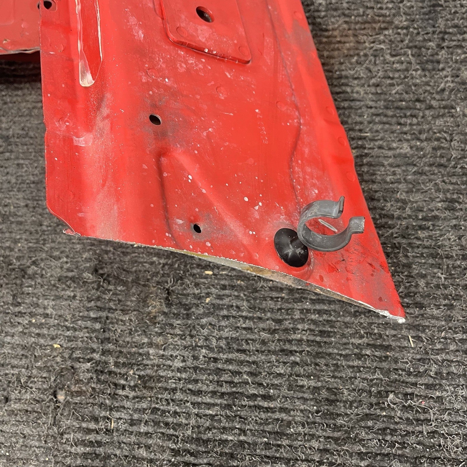 ☑️ 12-18 BMW F30 320i 328i 335i FRONT LEFT DRIVER SIDE FRAME RAIL CUT RED OEM