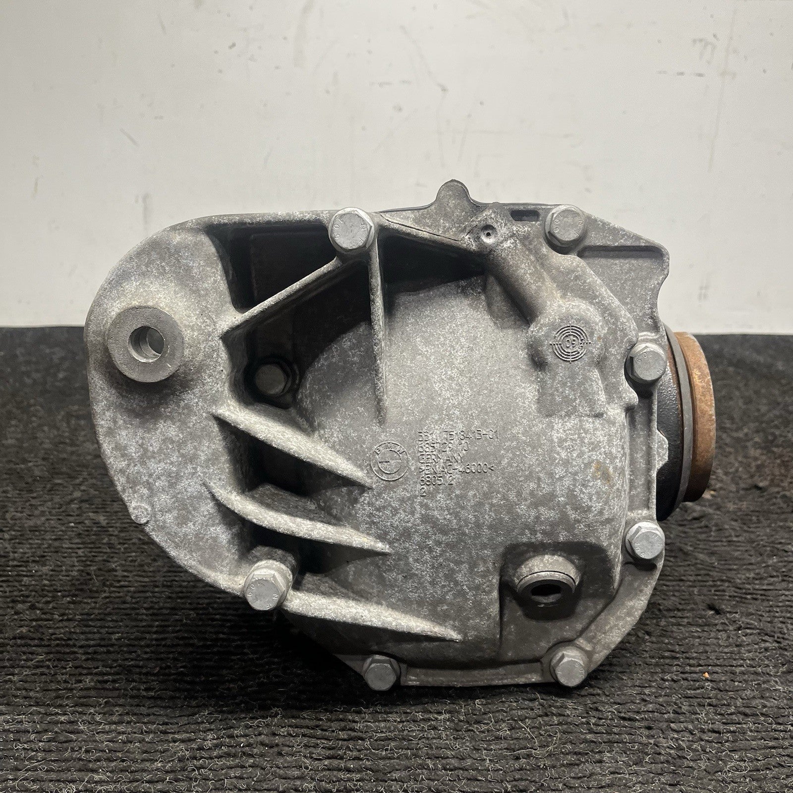 ☑️ 08-13 OEM BMW E82 135i DCT RWD Rear Axle Carrier Differential Ratio 2.56 69k
