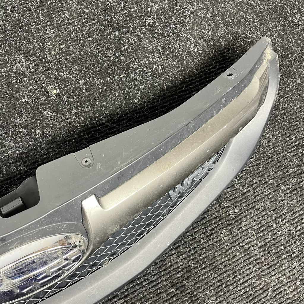 ☑️ OEM 2008-2012 Subaru Impreza WRX Gray Sport Grille Subaru Logo