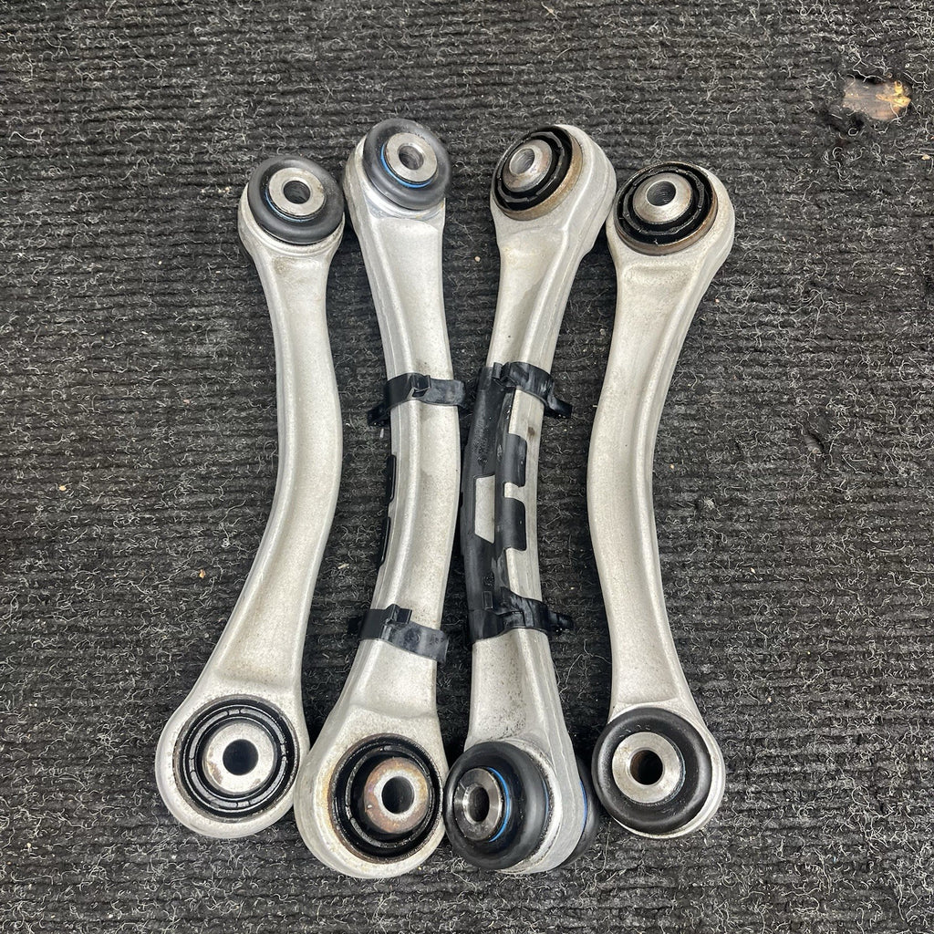 ☑️ 2008-2013 BMW E9x M3 Factory Rear Wishbone Guide Link Control Arm Set OEM