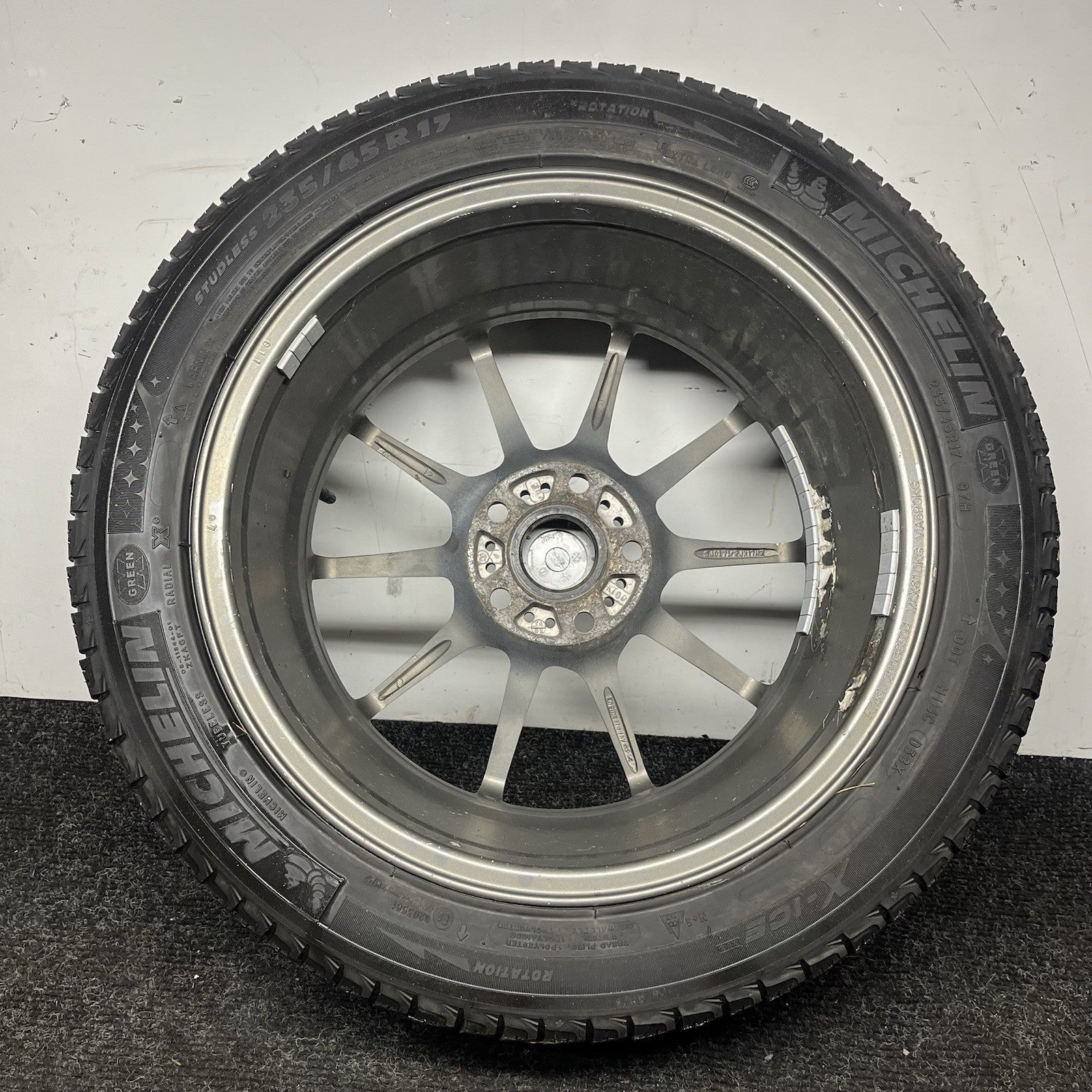 ☑️ Sparco OZ Racing Assetto Gara Wheel 17x7.5  ET45 5x100 Alloy Rim Gray