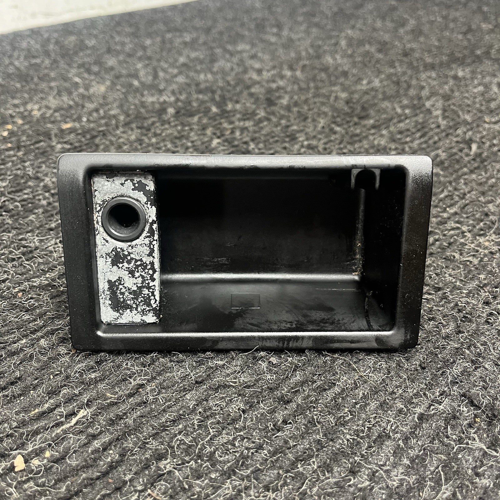 ☑️ 01-06 OEM BMW E46 325 330 M3 Rear Center Console Ash Tray Insert Black Trim