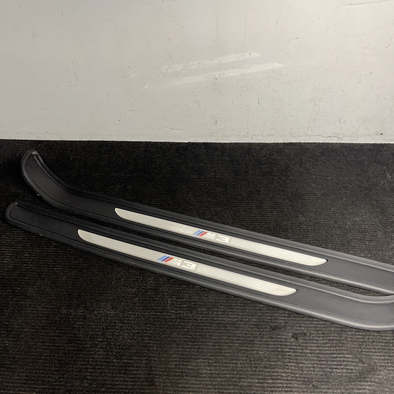 ☑️ 08-13 OEM BMW E92 E93 M3 Door Sill Plate Molding Trim Left Right SET M3