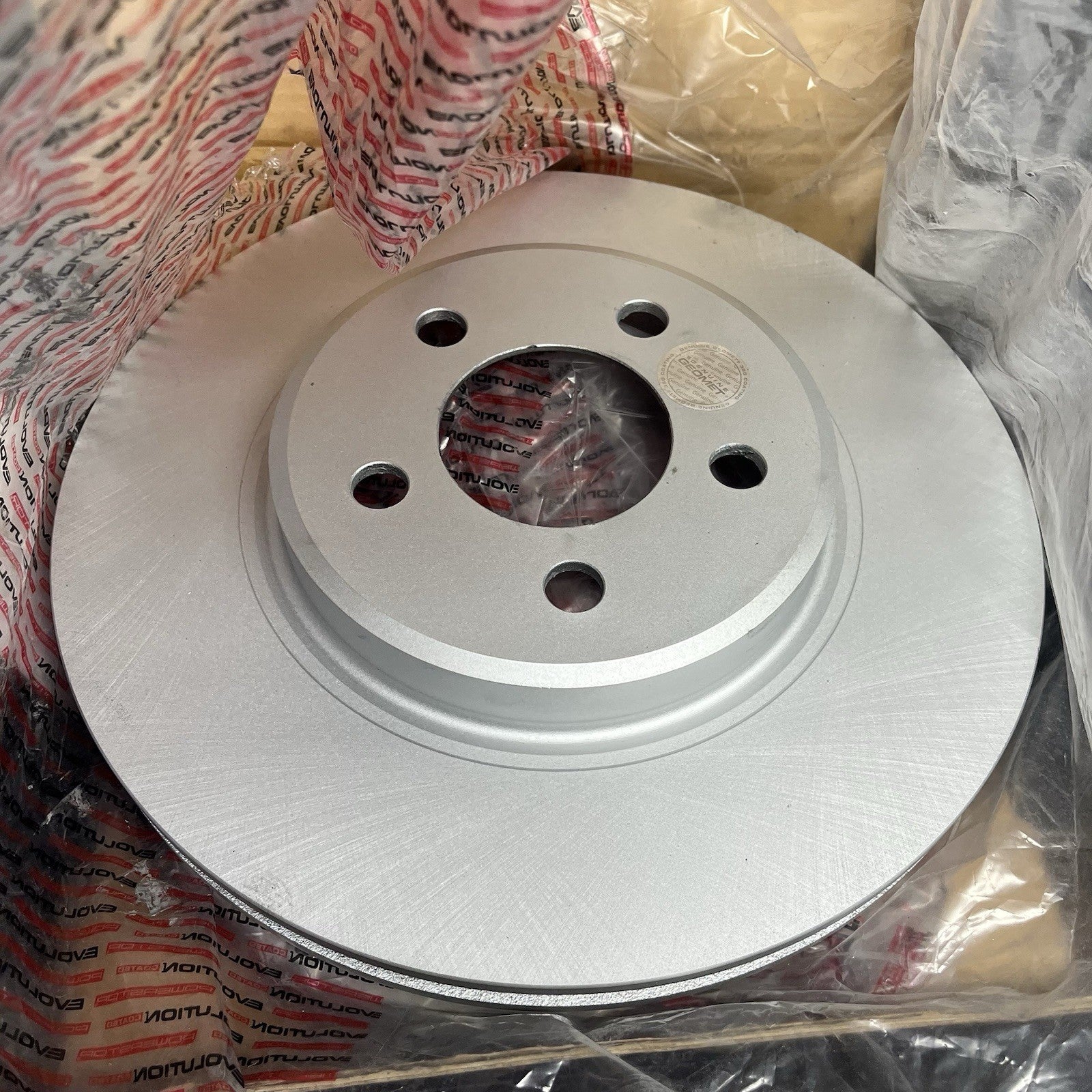 ☑️ Disc Brake Rotor-Rear Genuine Geomet Coated Rotor Power Stop AR8362EVC Pair
