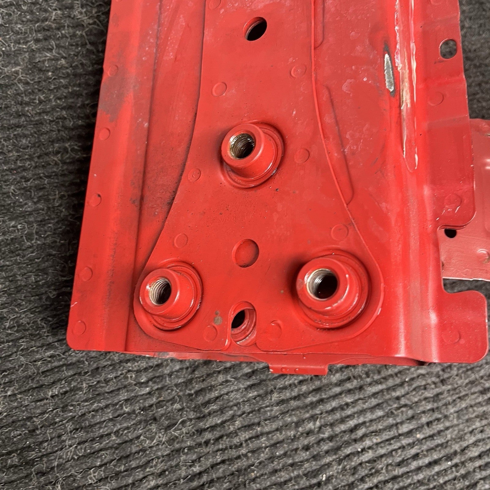 ☑️ 12-18 BMW F30 320i 328i 335i FRONT LEFT DRIVER SIDE FRAME RAIL CUT RED OEM