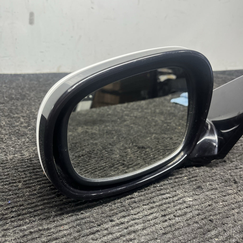 ☑️ 10-13 OEM BMW E82 E88 Front Left Driver Side Heated Mirror Assembly White