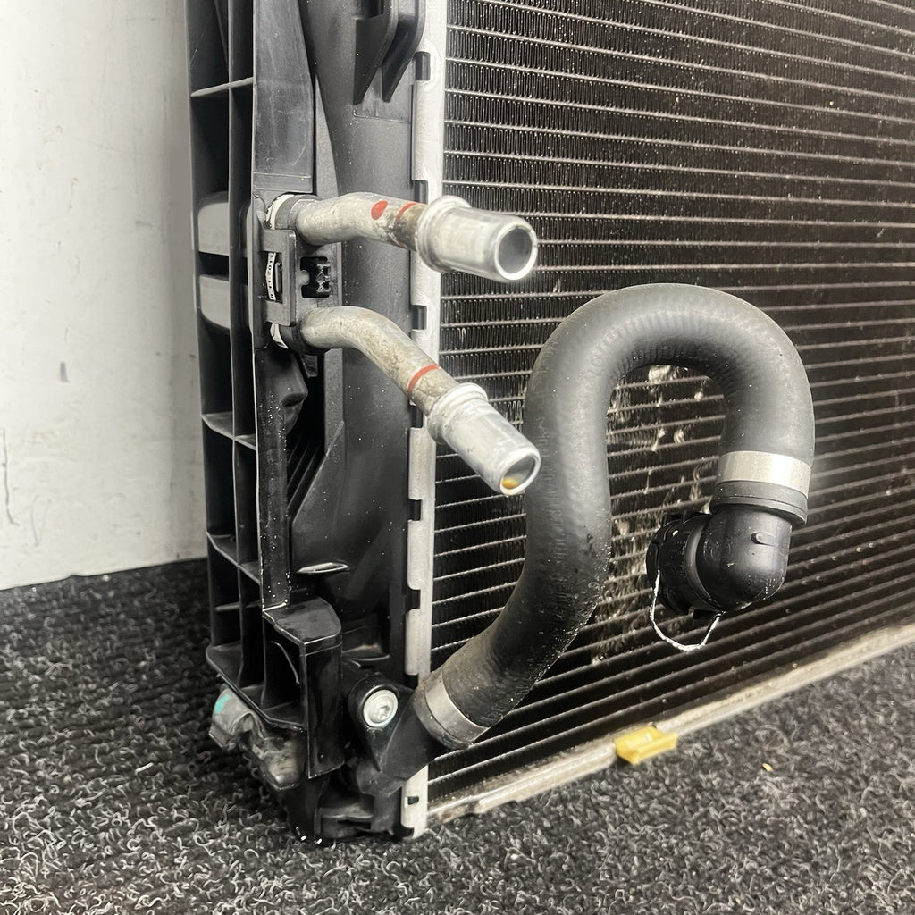 ☑️BMW E93 E92 E90 E82 328I N51 Engine Radiator Ac Condenser Assembly OEM