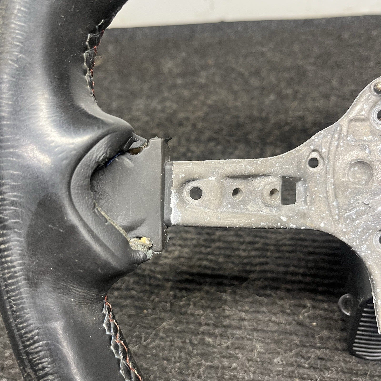 ☑️ 16-18 BMW M6 F06 F12 F13 M-Sport Steering Wheel Core Frame OEM