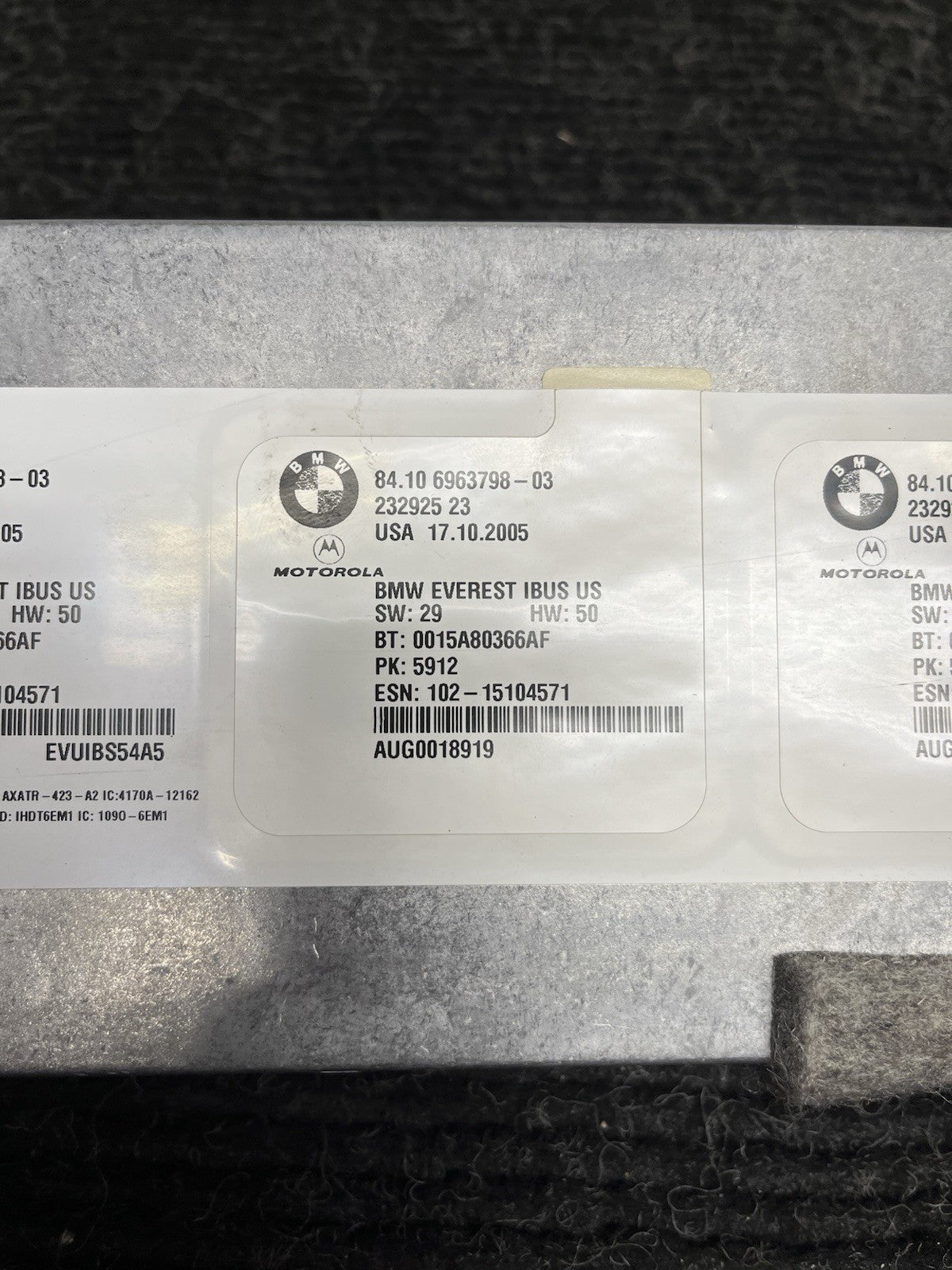 ☑️ 00-07 BMW E46 3 Series Telematics Bluetooth Phone Control Unit Module OEM