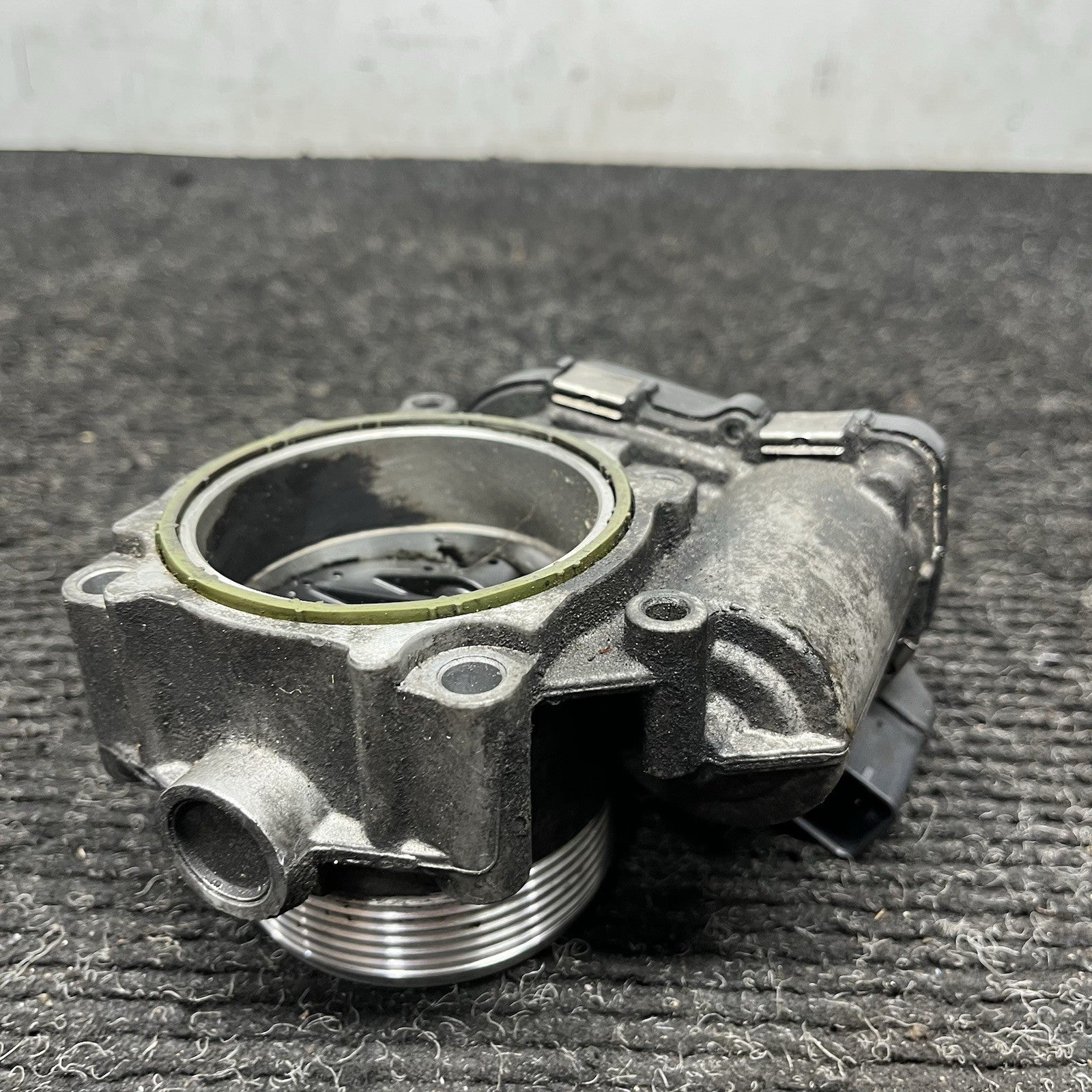 ☑️ 09-12 BMW F01 F02 750Li 4.4L N63 Engine Left Throttle Body 1354 7555944 OEM