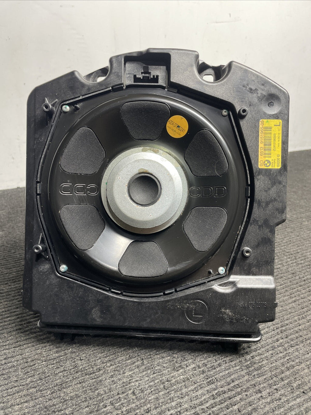 ☑️ 09-15 BMW 750i 750Li F01 F02 Front Left Central Speaker Woofer 9151965 Oem