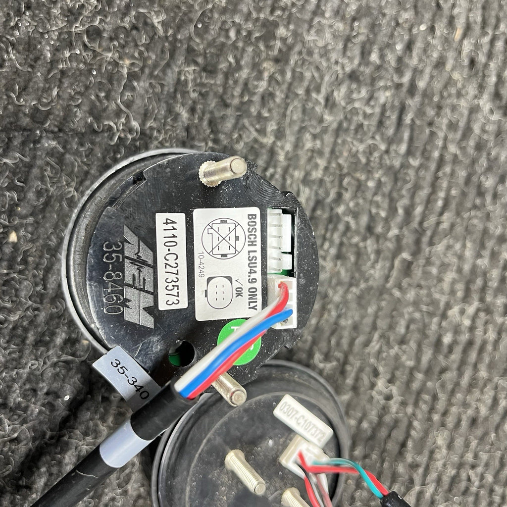 ☑️ AEM (2 Gauges Combo) - UEGO WideBand Air Fuel Ratio + Oil Pressure