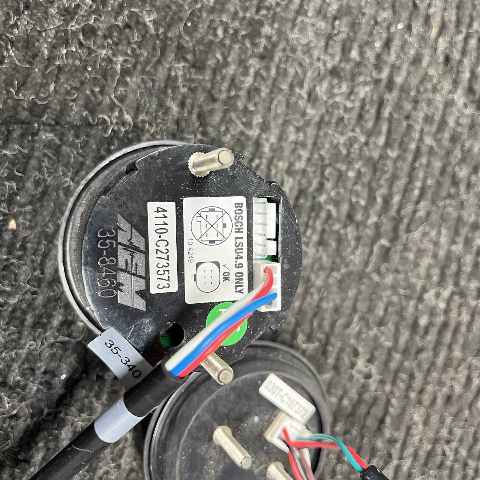 ☑️ AEM (2 Gauges Combo) - UEGO WideBand Air Fuel Ratio + Oil Pressure