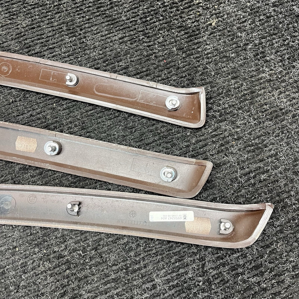 ☑️ 07-08 OEM BMW E93 335i Interior Dash Door Center Console Fine Wood Trim SET