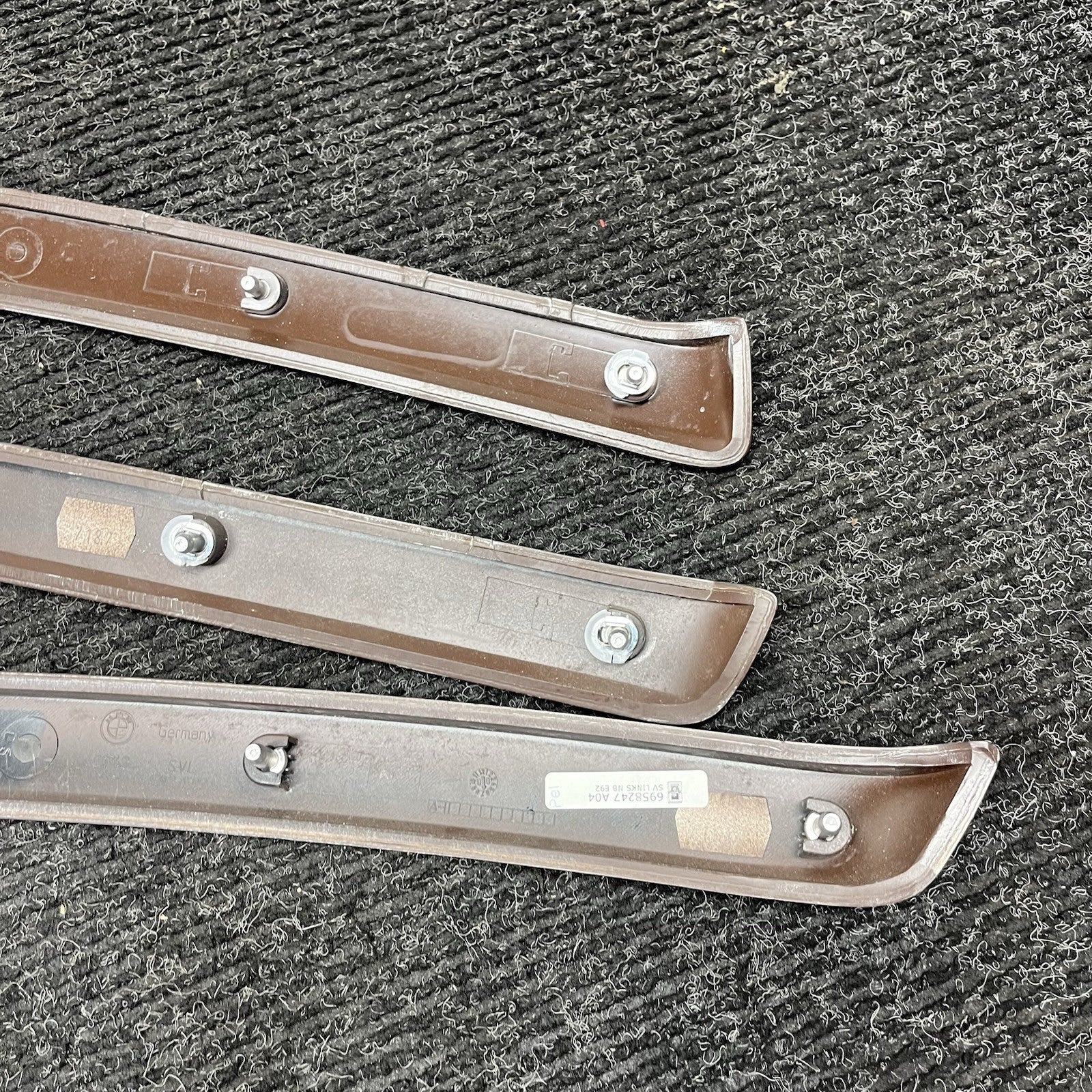 ☑️ 07-08 OEM BMW E93 335i Interior Dash Door Center Console Fine Wood Trim SET
