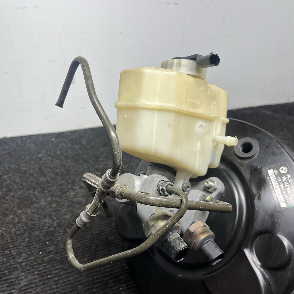☑️ Brake Booster SERVO Master Cylinder Reservoir Tank OEM BMW E46 325 330 01-06
