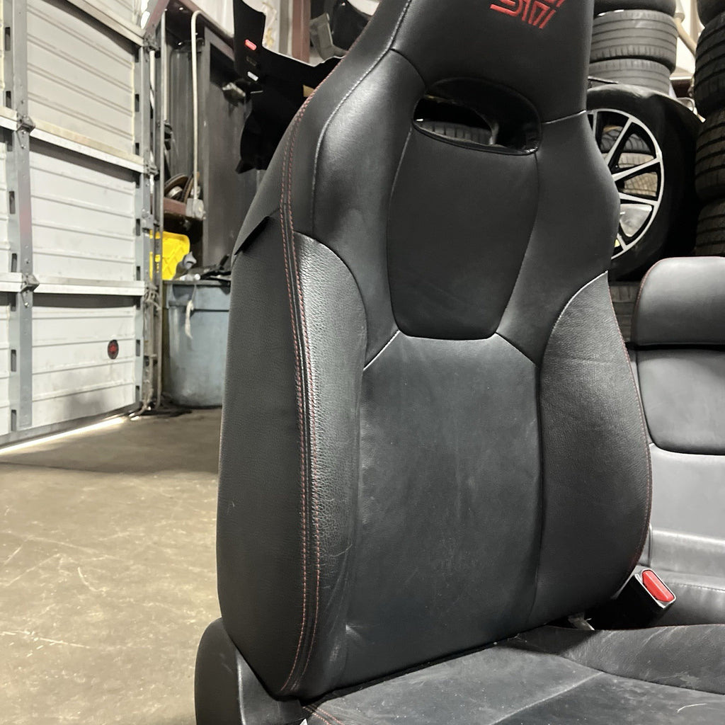 ☑️ 2008-2014 Subaru Impreza WRX STI Seat Set Assembly Seats Front & Rear OEM